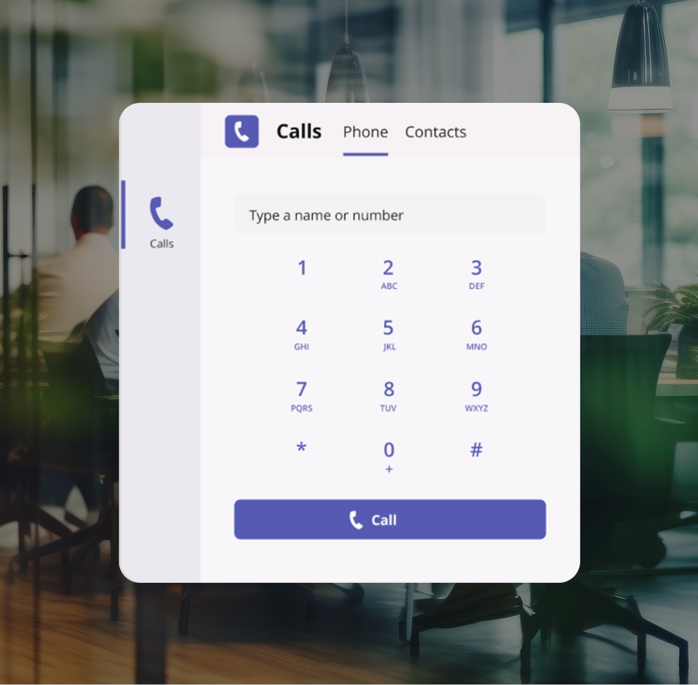 Microsoft teams interface syncing