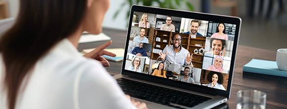 remote teams on a call
