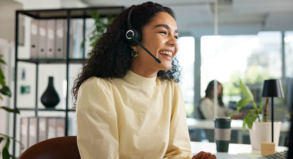 service agent in a voip call
